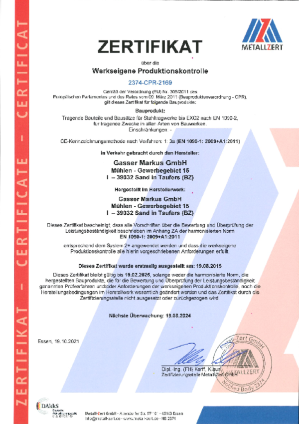 DVS Produktionskontrolle